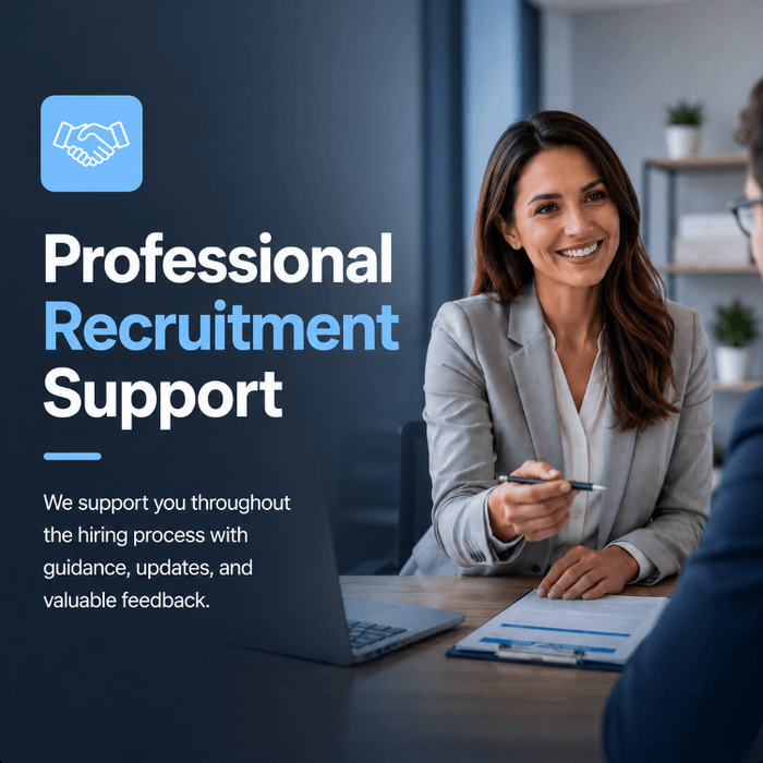Professional recruitment support