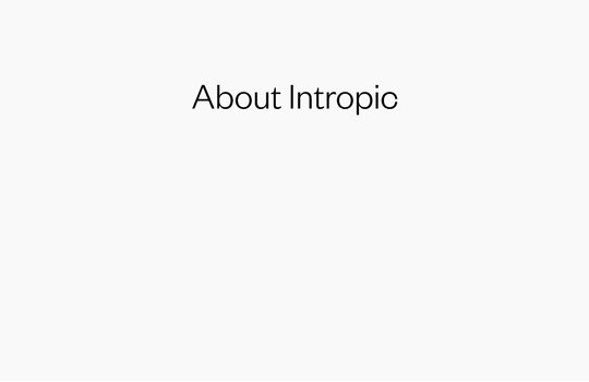 Intropic - Current Openings